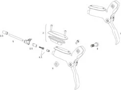 SRAM Ersatzteile Level Bremshebel