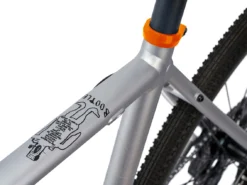 Cinelli Zydeco Silver Bootleg Fahrrad -Abus Fahrrader Geschaft 1c685e008fd499df