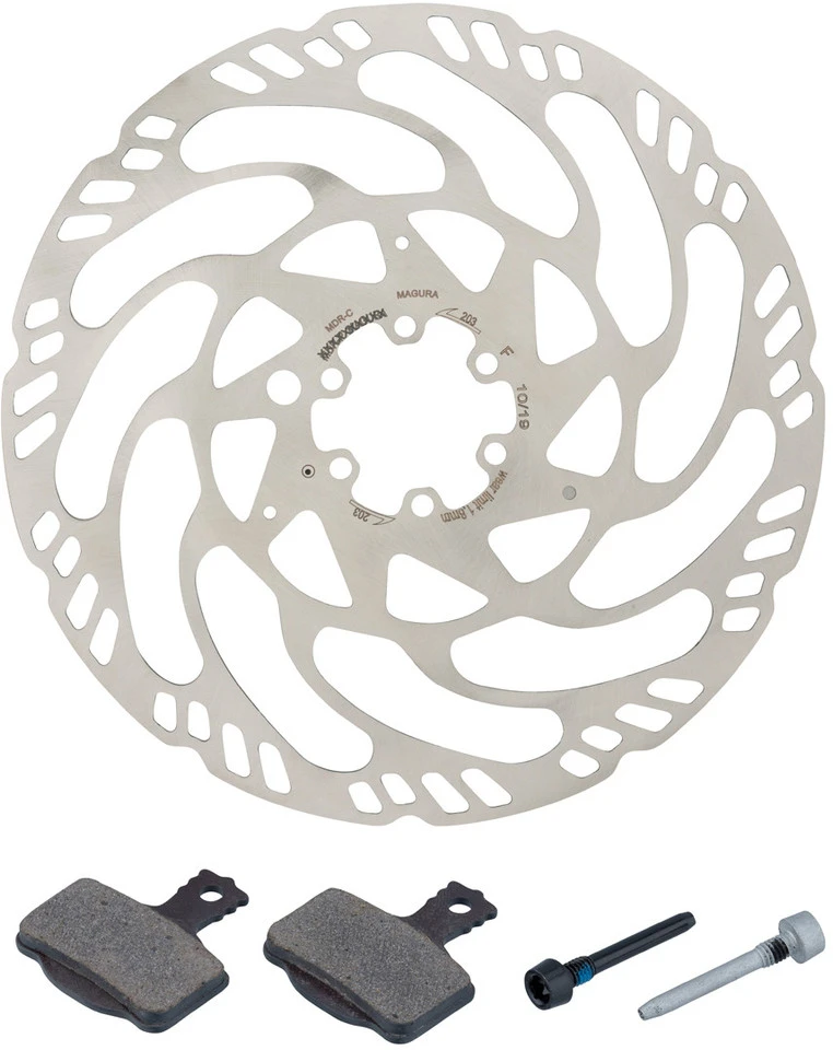 MAGURA MDR-C Bremsscheiben Und Belag Kit 6-Loch 203 Mm 6 MAGURA MDR-C Bremsscheiben Und Belag Kit 6-Loch 203 Mm – Bild 4