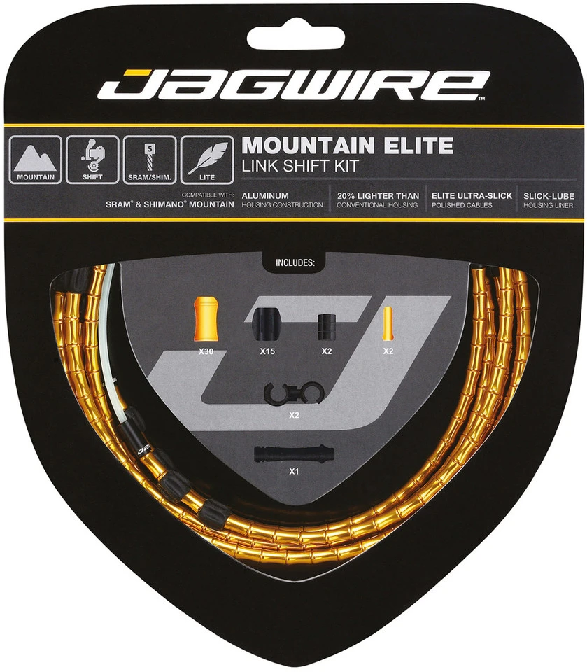 JAGWIRE Mountain Elite Link Bremszugset 3 JAGWIRE Mountain Elite Link Bremszugset