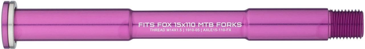 Steckachse 15 X 110 Mm Boost Für Fox Racing Shox 4 Steckachse 15 X 110 Mm Boost Für Fox Racing Shox – Bild 2