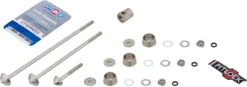 Pitlock Sicherung Set 02 Vorderrad + Hinterrad + Sattelstütze -Abus Fahrrader Geschaft 357728