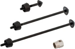 Pitlock Sicherung Set 02 Vorderrad + Hinterrad + Sattelstütze -Abus Fahrrader Geschaft 357729