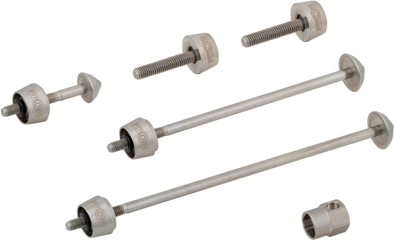 Pitlock Sicherung Set 02/BR Vorderrad + Hinterrad + Sattelstütze + Bremse 3 Pitlock Sicherung Set 02/BR Vorderrad + Hinterrad + Sattelstütze + Bremse