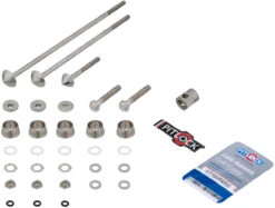 Pitlock Sicherung Set 02/BR Vorderrad + Hinterrad + Sattelstütze + Bremse 10 Pitlock Sicherung Set 02/BR Vorderrad + Hinterrad + Sattelstütze + Bremse -Abus Fahrrader Geschaft 357734