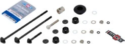 Pitlock Sicherung Set 02/GA Vorderrad + Hinterrad + Sattelstütze + Ahead -Abus Fahrrader Geschaft 357743