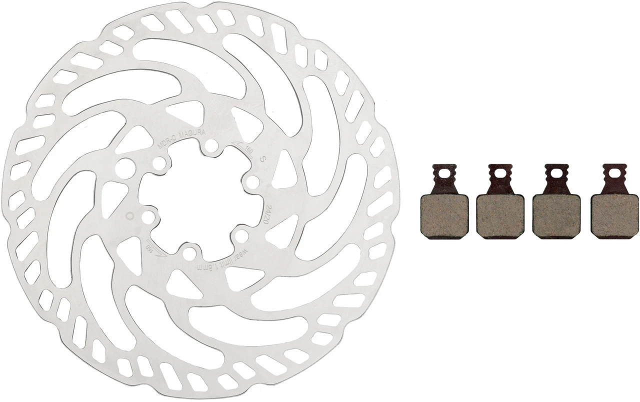 MAGURA MDR-C Bremsscheiben Und Belag Kit 6-Loch 160 Mm 7 MAGURA MDR-C Bremsscheiben Und Belag Kit 6-Loch 160 Mm – Bild 5