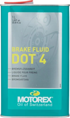 Motorex Brake Fluid DOT 4 Bremsflüssigkeit -Abus Fahrrader Geschaft 411292