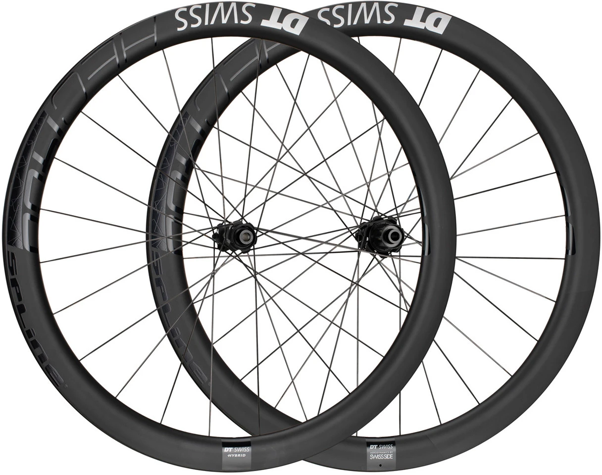 Dt-swiss HEC 1400 SPLINE 47 Carbon Disc Center Lock Hybrid 28" Laufradsatz 3 Dt-swiss HEC 1400 SPLINE 47 Carbon Disc Center Lock Hybrid 28" Laufradsatz