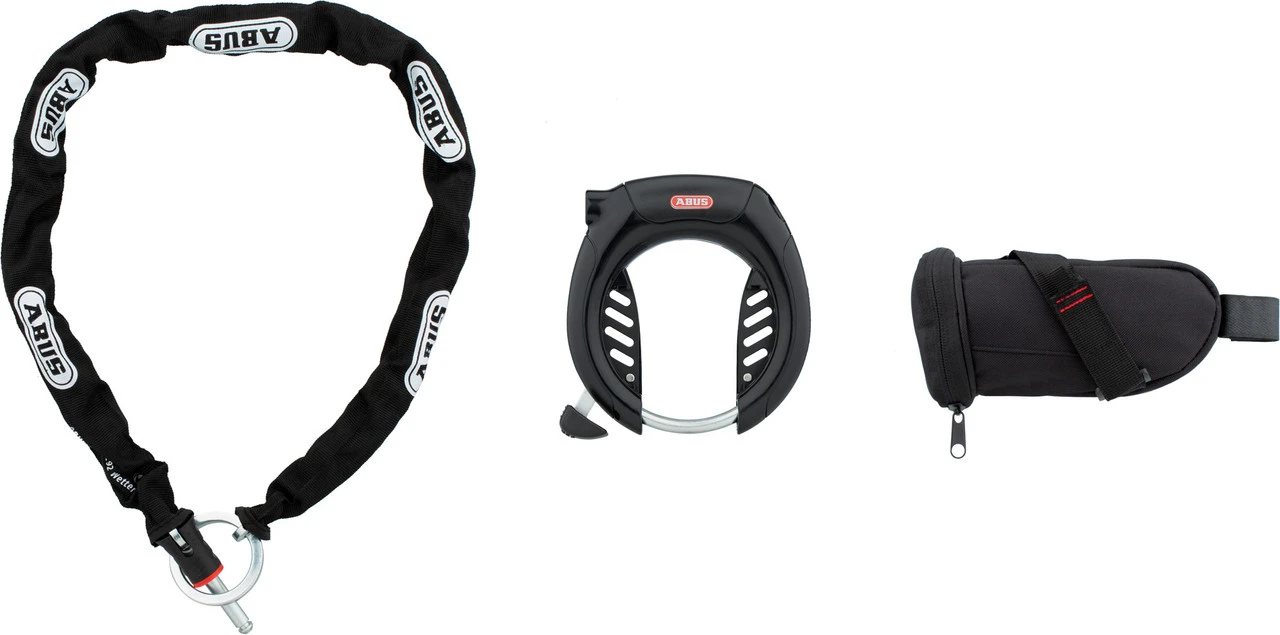 Abus Pro Shield XPlus 5955 NR Rahmenschloss+Einsteckkette+ST-Tasche - OEM 3 Abus Pro Shield XPlus 5955 NR Rahmenschloss+Einsteckkette+ST-Tasche - OEM