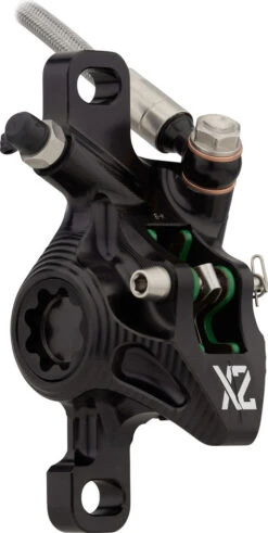 HOPE Tech 4 X2 V+h Set Scheibenbremse Mit Stahlflexleitung -Abus Fahrrader Geschaft 453874