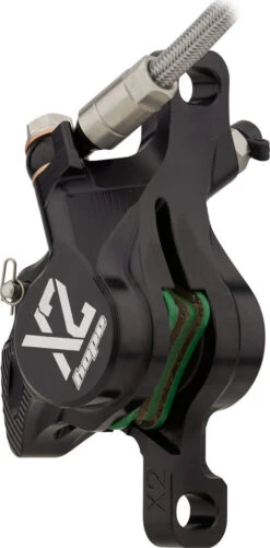 HOPE Tech 4 X2 V+h Set Scheibenbremse Mit Stahlflexleitung -Abus Fahrrader Geschaft 453875