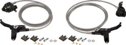HOPE Tech 4 X2 V+h Set Scheibenbremse Mit Stahlflexleitung -Abus Fahrrader Geschaft 453880