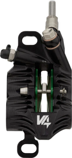 HOPE Tech 4 V4 V+h Set Scheibenbremse Mit Stahlflexleitung -Abus Fahrrader Geschaft 459493