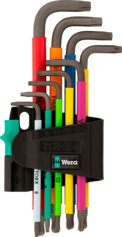 Wera Winkelschlüssel-Satz Torx + Hex-Plus Innensechskant -Abus Fahrrader Geschaft 475436