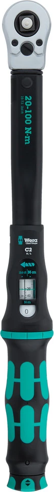 Wera Click-Torque C 2 Push R/L Drehmomentschlüssel 20-100 Nm